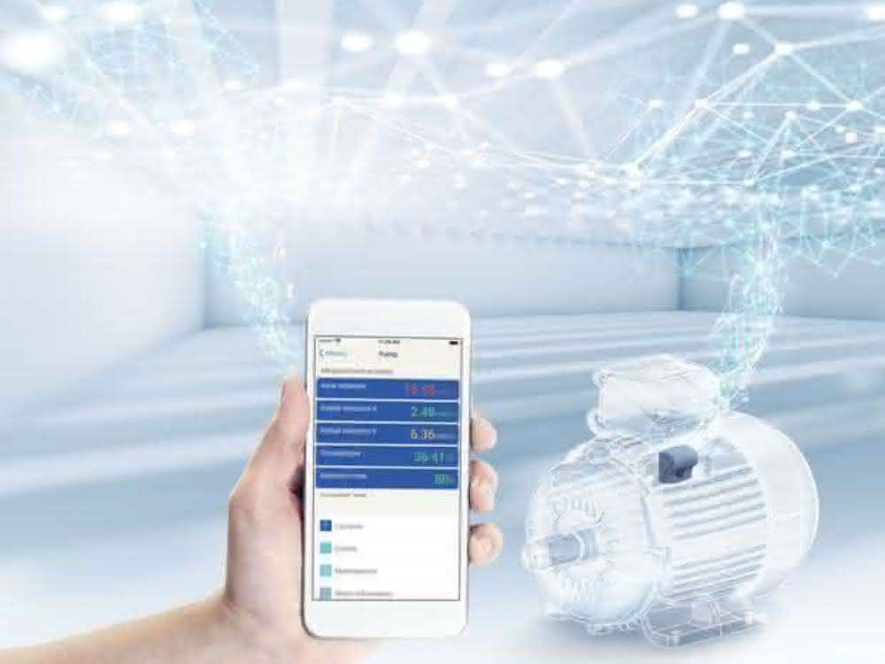 Networked electric motors for predictive maintenance