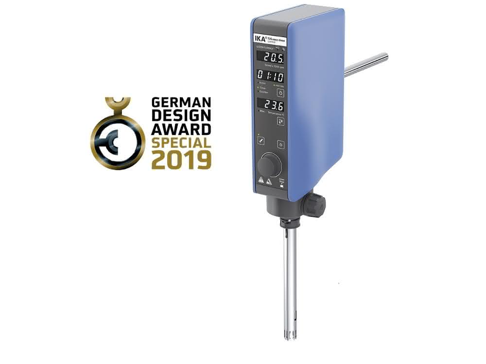 German Design Award 2019 für Hochleistungsdispergierer von IKA