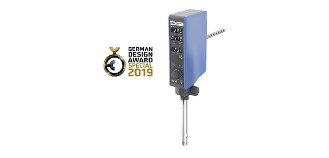German Design Award 2019 für Hochleistungsdispergierer von IKA German Design Award 2019 für Hochleistungsdispergierer von IKA