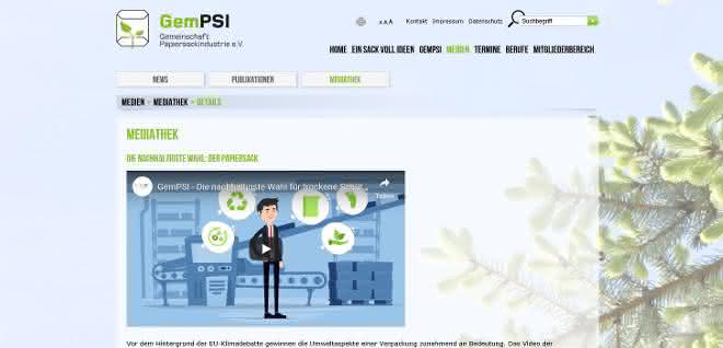 Papiersack als Hightech-Produkt und Marketinginstrument