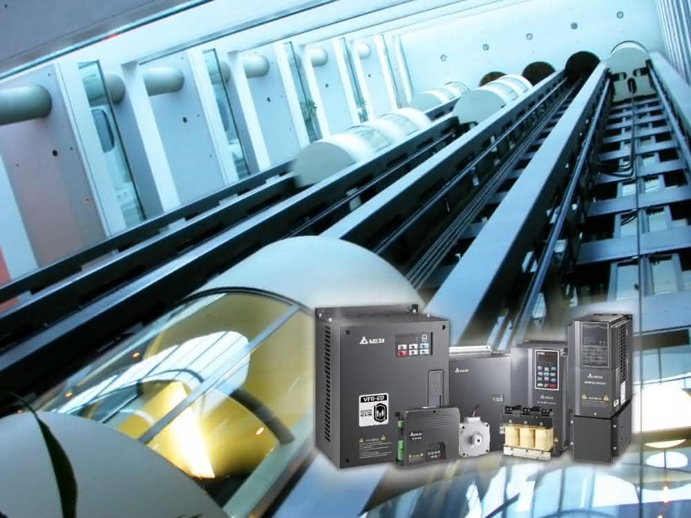 SPS IPC Drives: Delta zeigte energieeffiziente Aufzugsantriebe und -steuerungen