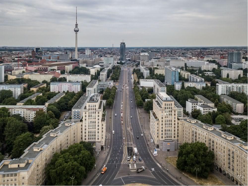 Karl-Marx-Allee in Berlin