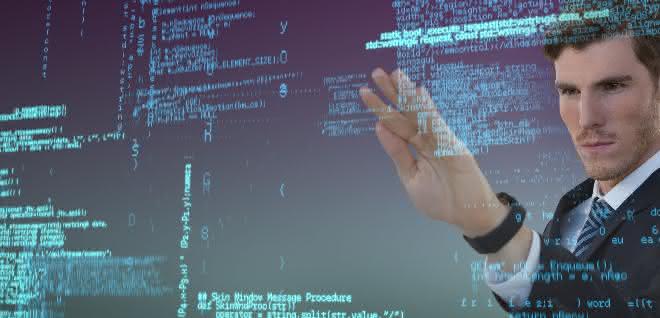 Abstrakte Darstellung: Künstliche Intelligenz, Daten, Analyse
