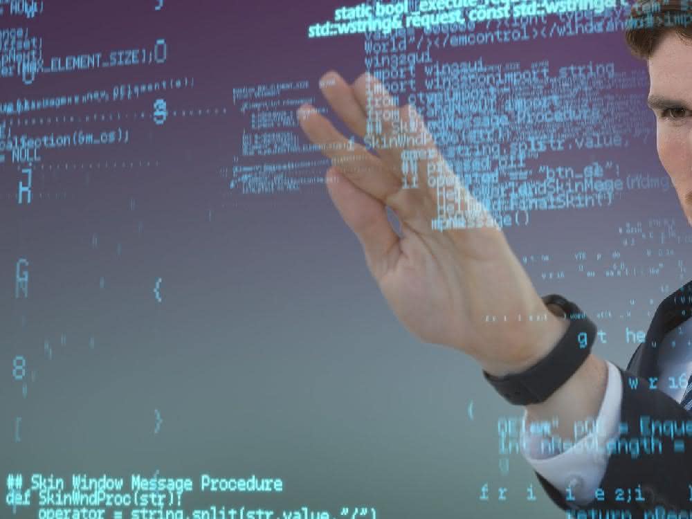 Abstrakte Darstellung: Künstliche Intelligenz, Daten, Analyse