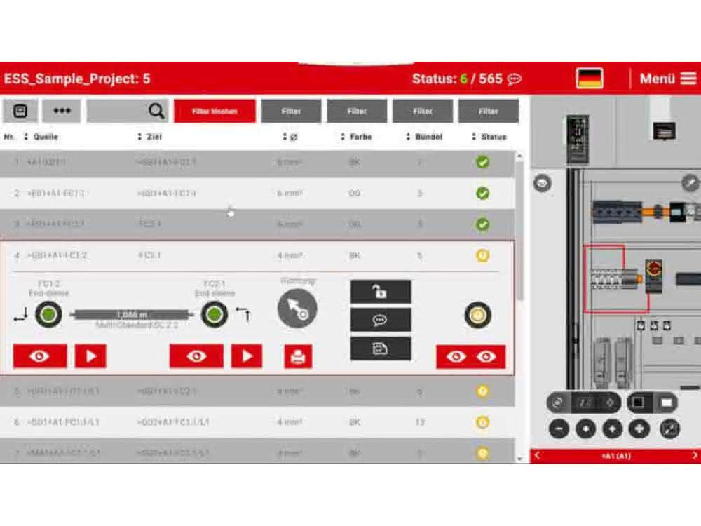 The new test mode supports the final test of the real control cabinet