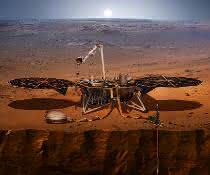 The InSight Lander in an artistic representation