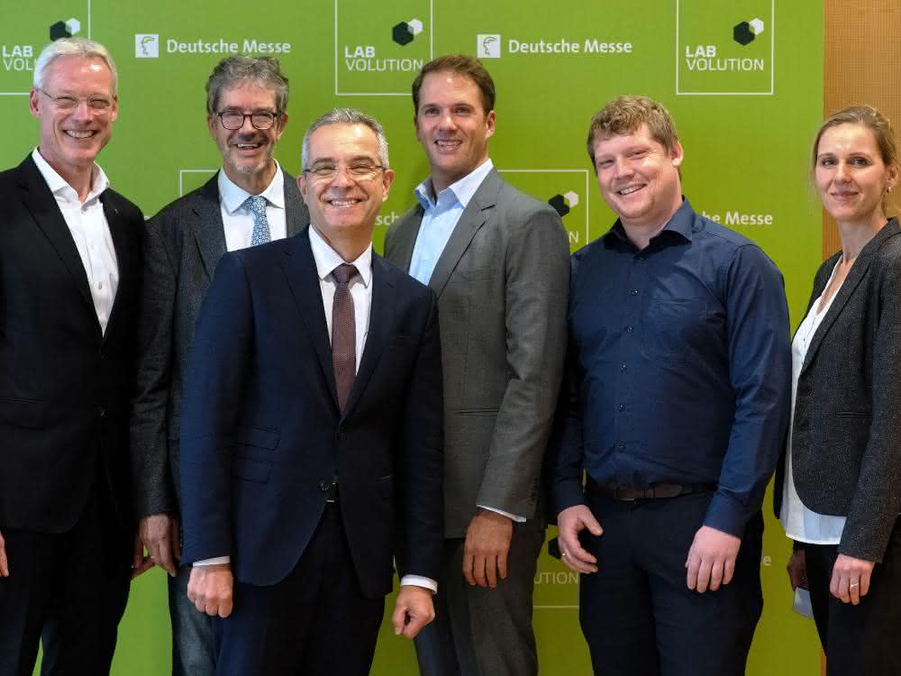 Sprecher bei der Fachpressekonferenz im November 2018 zur "Labvolution 2019"
