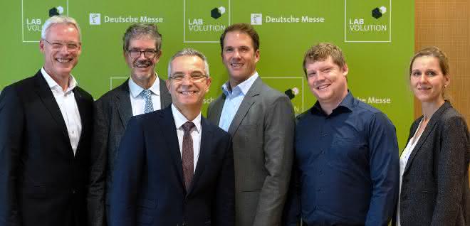 Sprecher bei der Fachpressekonferenz im November 2018 zur "Labvolution 2019"