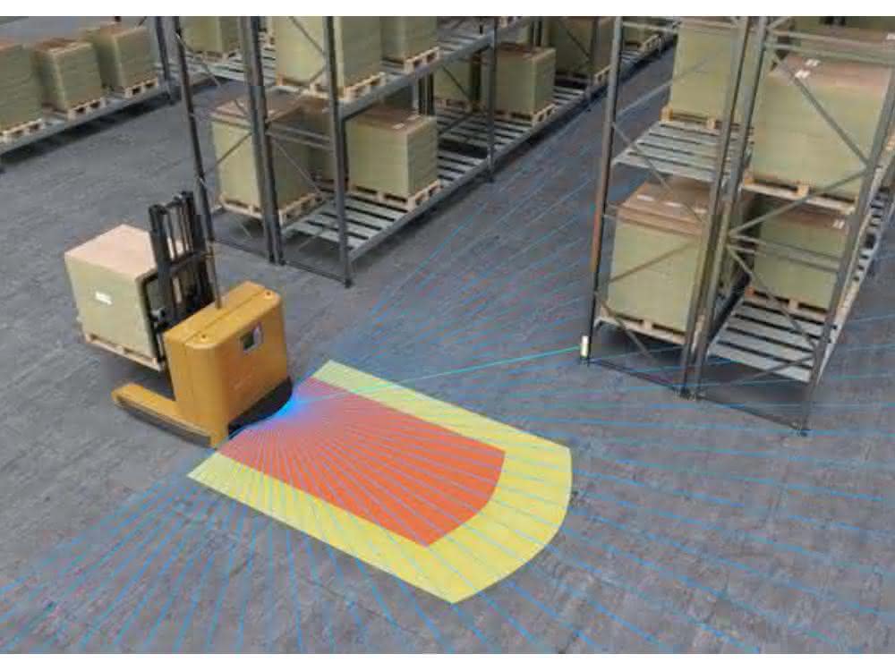 Safety laser scanner