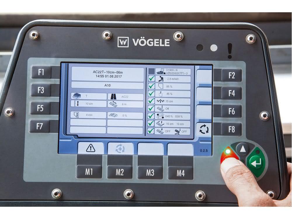 AutoSet Plus ist in der ErgoPlus-3-Fahrer-Bedie konsole integriert