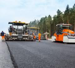 Autobahnbaustelle