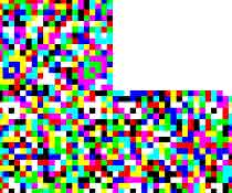 Zweidimensionaler, farbiger Barcode zur fälschungssicheren Produktkennzeichnung Zweidimensionaler, farbiger Barcode zur fälschungssicheren Produktkennzeichnung