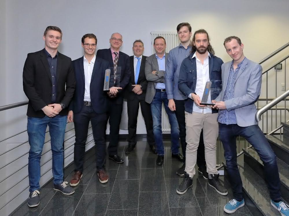 Einzigartiger Studentenpreis, zwei Gewinnerteams