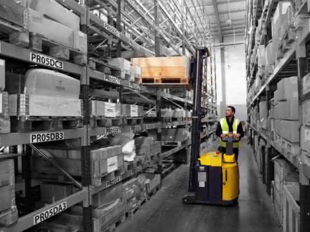 Pedestrian stacker