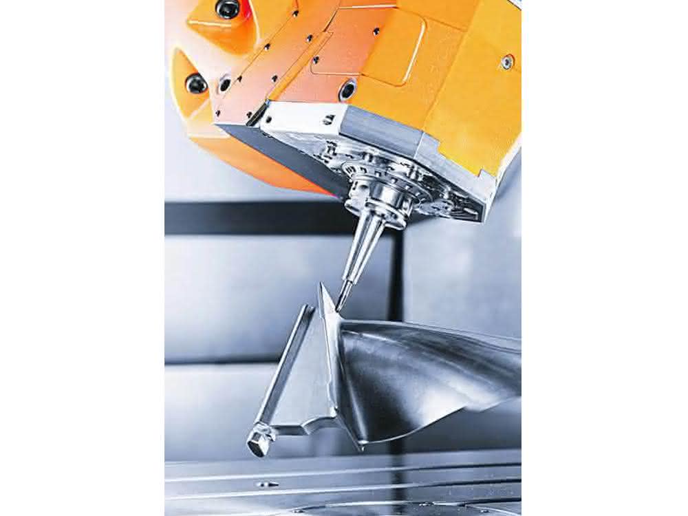 Five-axis machining center