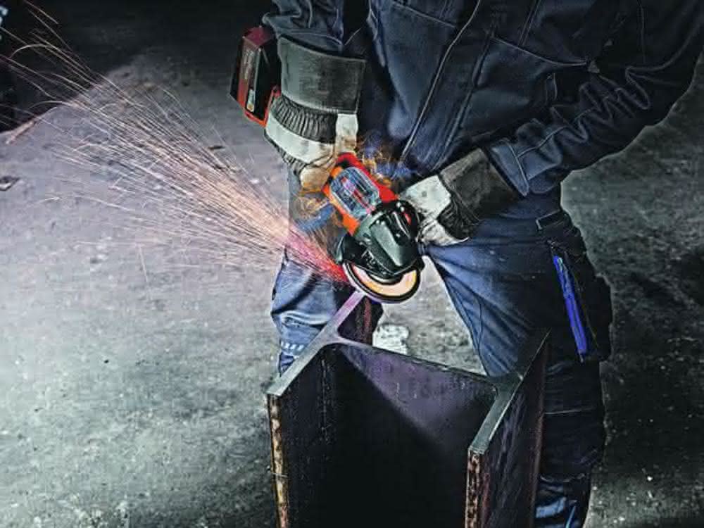 Cordless angle grinder