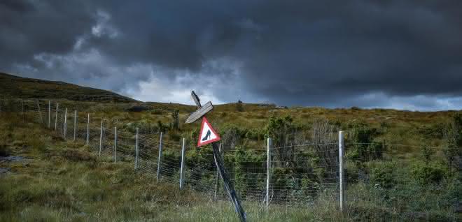 Warnschild "No Highheels"