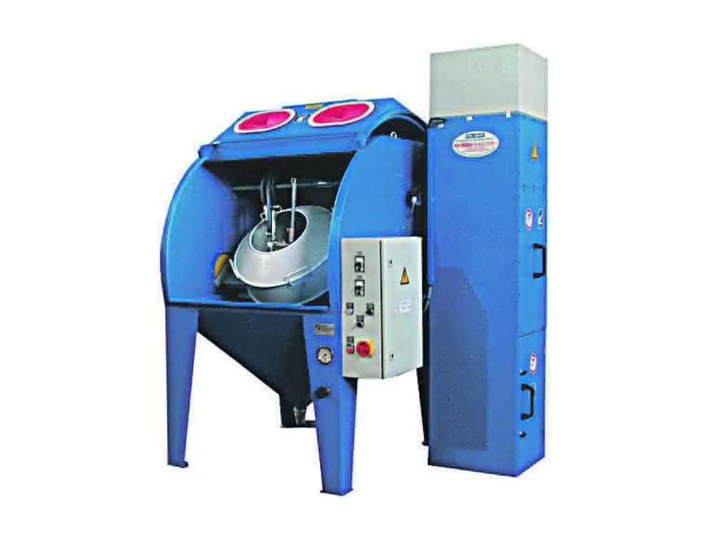 Sandblasting cabin