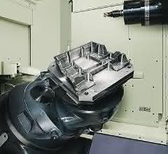 The five-axis table in Z configuration