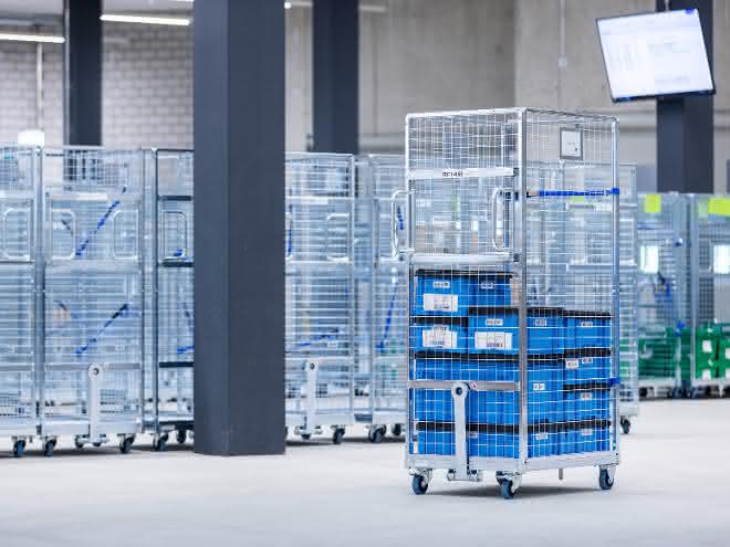 Roll container: All-rounder on castors