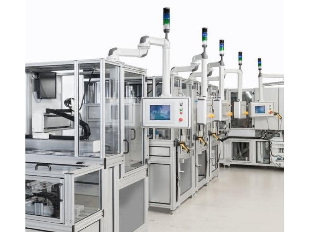 Production and testing system