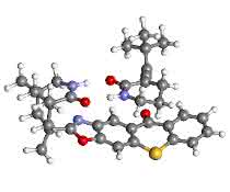Die Allen-Gruppe des unerwünschten Enantiomers kommt dem Thioxanthon-Sensibilisator deutlich näher und wird daher in die gewünschte Form umgewandelt. Die Allen-Gruppe des unerwünschten Enantiomers kommt dem Thioxanthon-Sensibilisator deutlich näher und wird daher in die gewünschte Form umgewandelt.