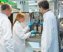 Forschungs- und Versuchsanlage am Fraunhofer IZI. Forschungs- und Versuchsanlage am Fraunhofer IZI.