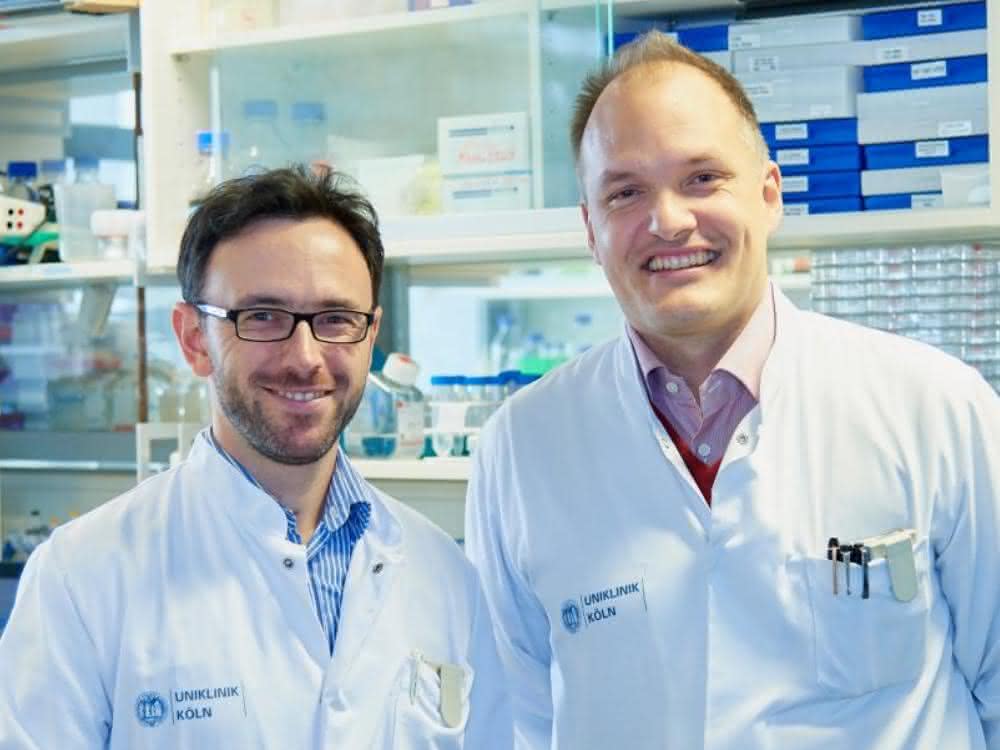 Dr. Ron Jachimowicz (links) und Univ.-Prof. Dr. Christian Reinhardt