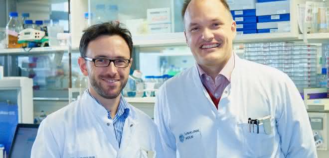 Dr. Ron Jachimowicz (links) und Univ.-Prof. Dr. Christian Reinhardt