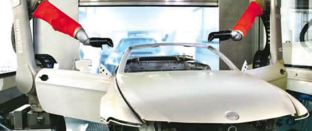 Painting technology in automotive production