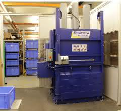 AutoLoadBaler in the warehouse