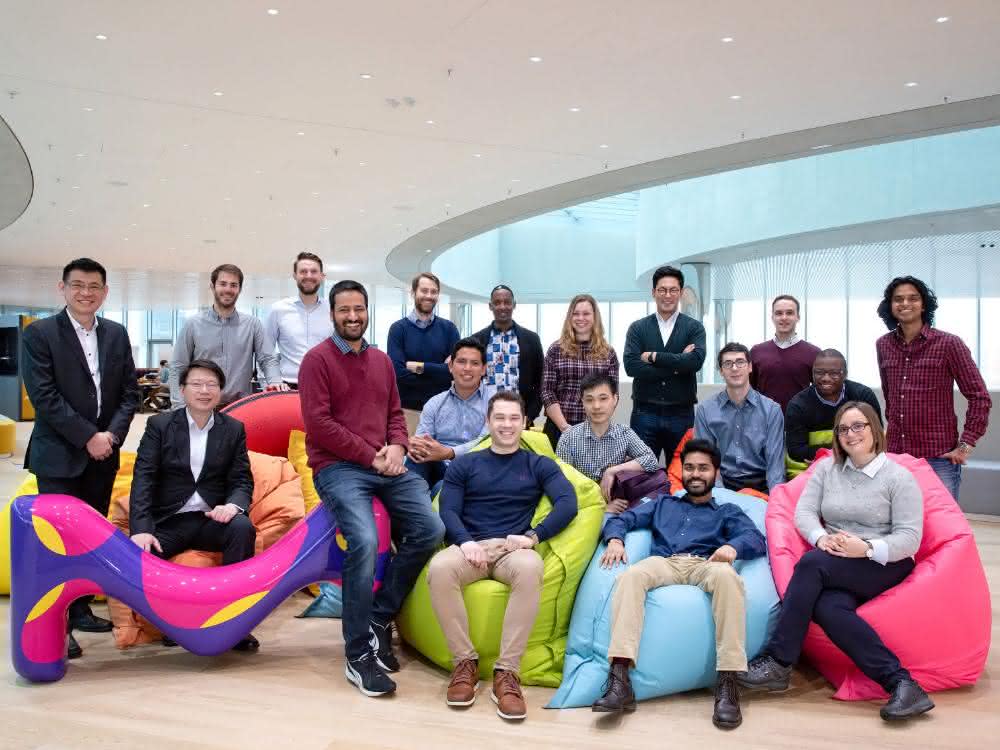 Start-up-Teams aus neun Ländern freuen sich über die Teilnahme am Merck-Accelerator-Programm.
