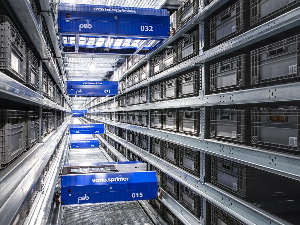 4th generation shuttle system from psb intralogistics