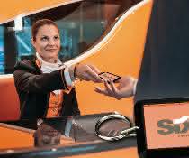Key fob from Sixt Key fob from Sixt