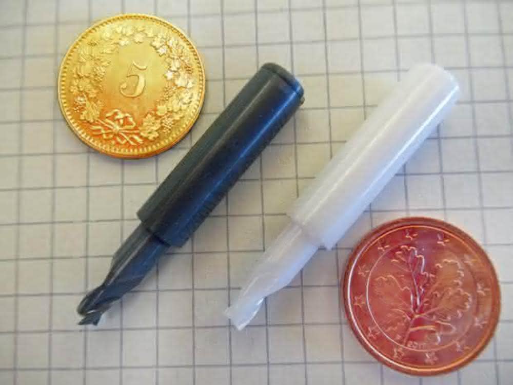 Small ceramic milling cutters