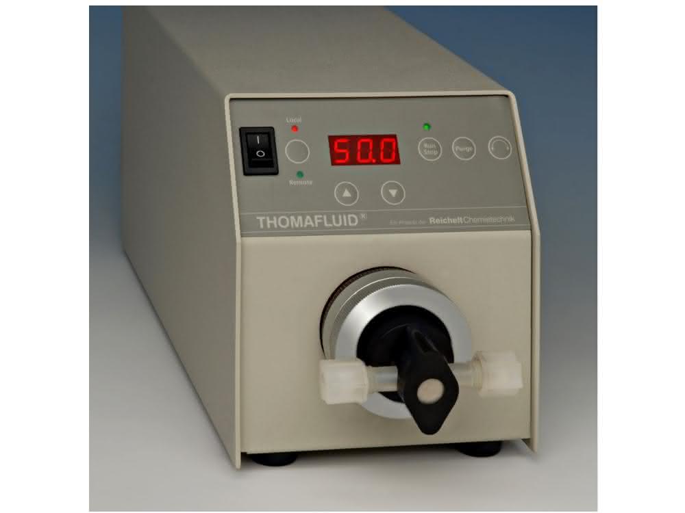 Wobbling piston micro dosing pump