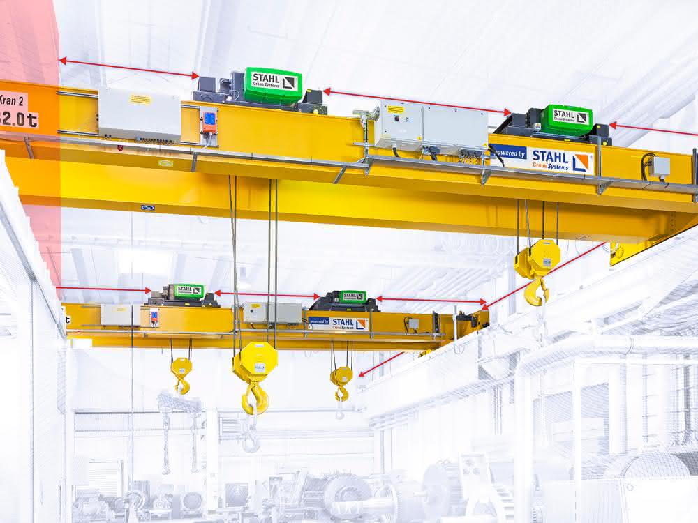 A crane from Stahl CraneSystems.