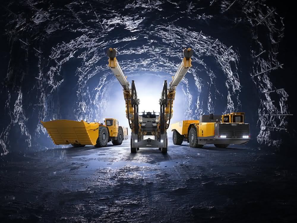 Epiroc stellt batteriebetriebene Maschinen für den Bergbau vor