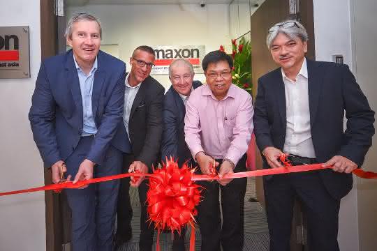 Maxon verstärkt Präsenz in Südostasien