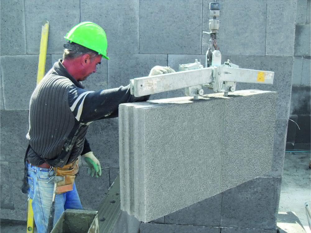 Geschosswohnungsbau mit Leichtbetonwänden