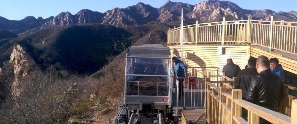 Item frame for cable car