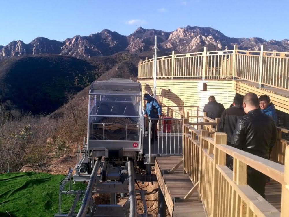 Item frame for cable car