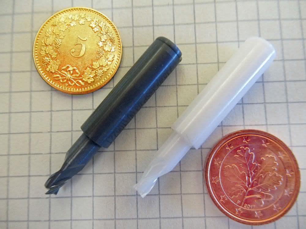 Small ceramic milling cutters