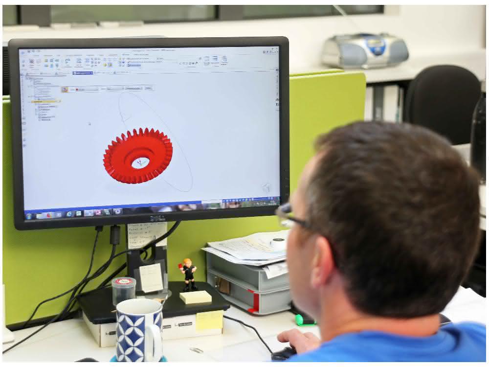Konstruktion mit CAD/CAM Konstruktion