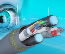 Medical cable with non-stick surface Medical cable with non-stick surface