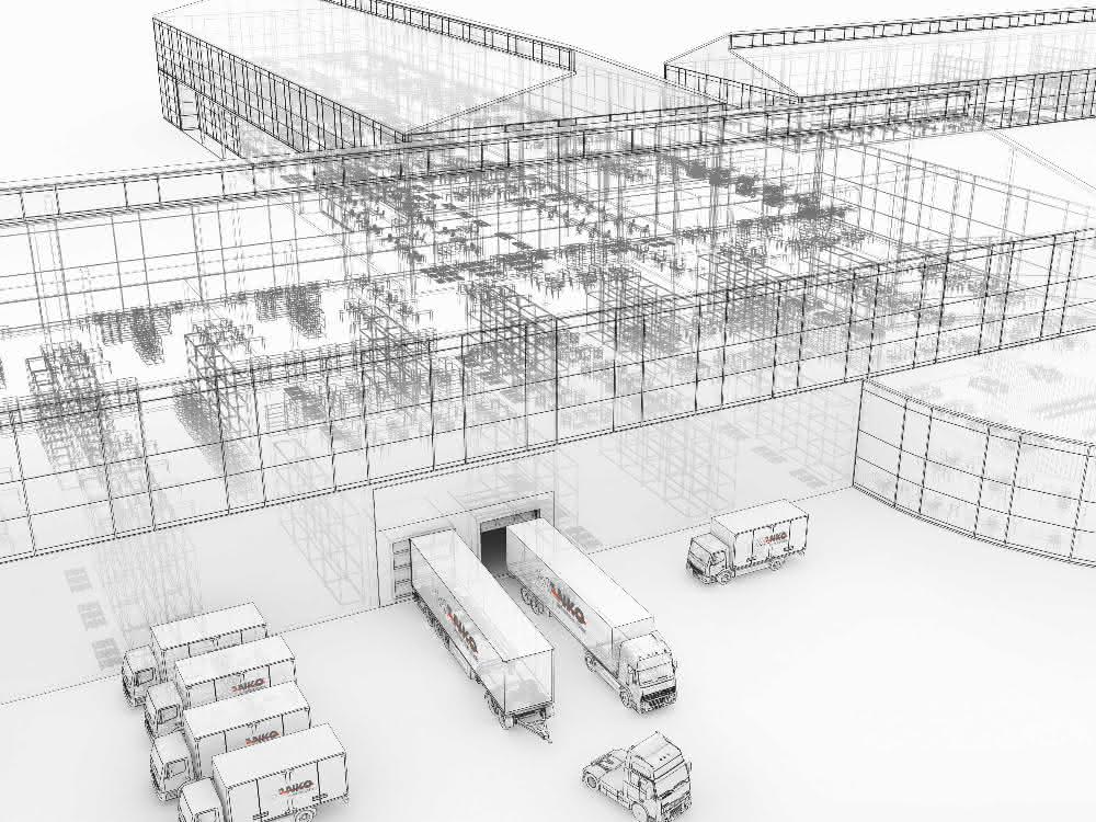 Wankos universelle Logistiksteuerung