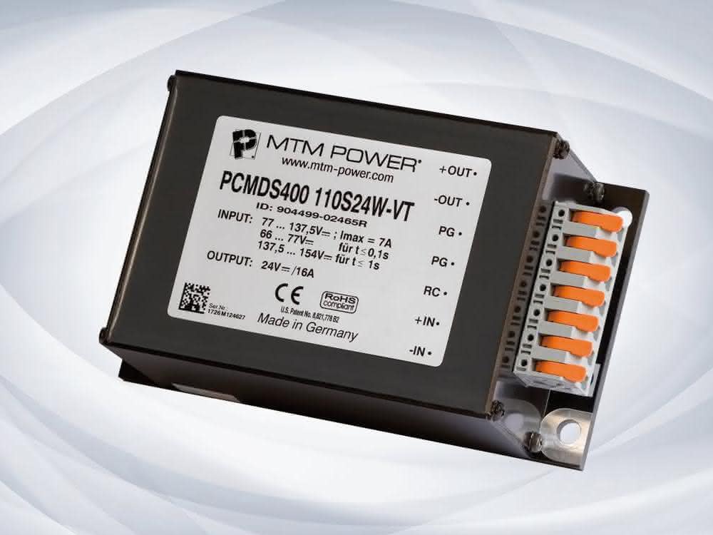 LogiMAT 2019: New DC/DC converter with 400 W