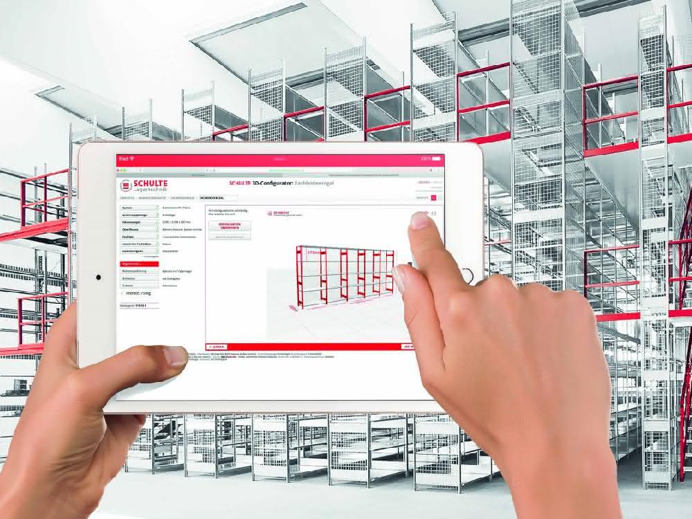 LogiMAT 2019: 3D-Planung von Regalen
