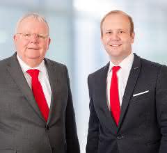 Neue Geschäftsführer der Th. Geyer GmbH & Co. KG: André Meise (links) und Oliver-Alexander Geyer. André Meise und Oliver-Alexander Geyer