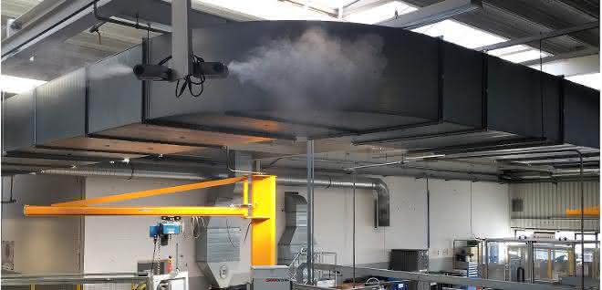 Direct room humidification